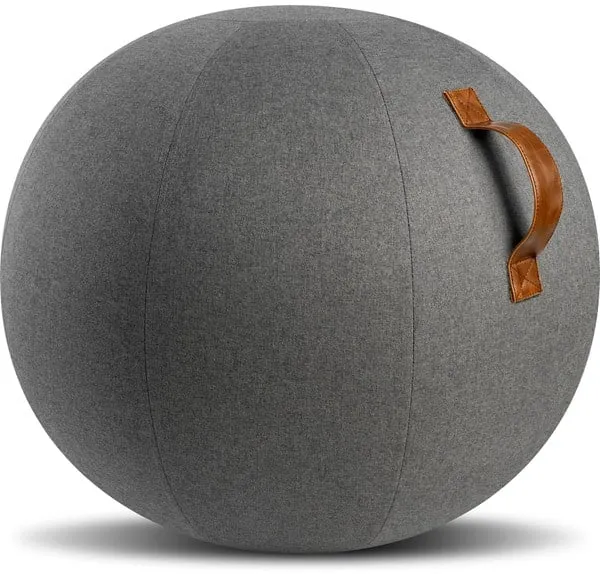 JobOut Coreball Icon - Balansboll Design Filttyg Mörkgrå
